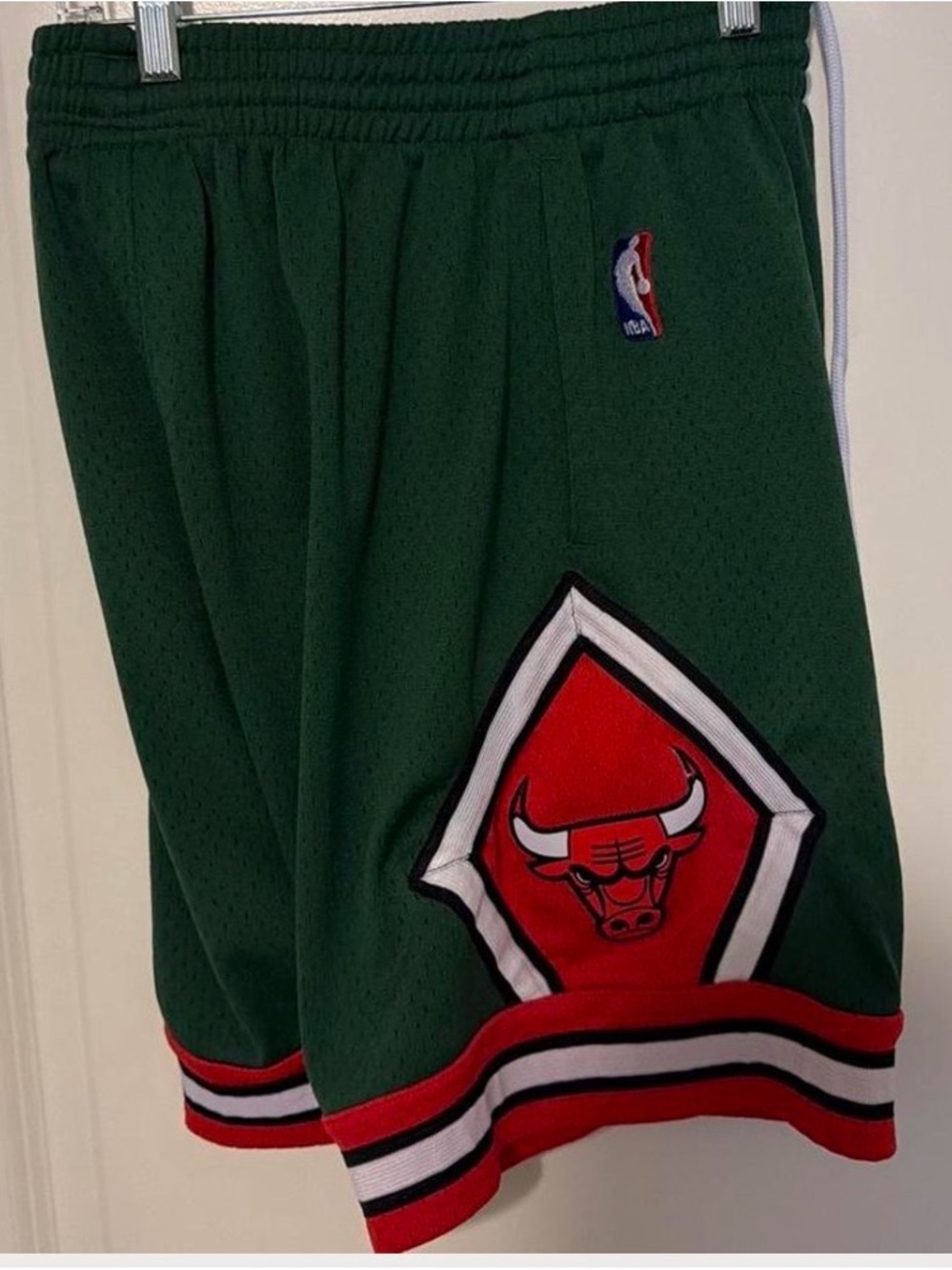 Mitchell & Ness Chicago Bulls Green  Basketball Shorts